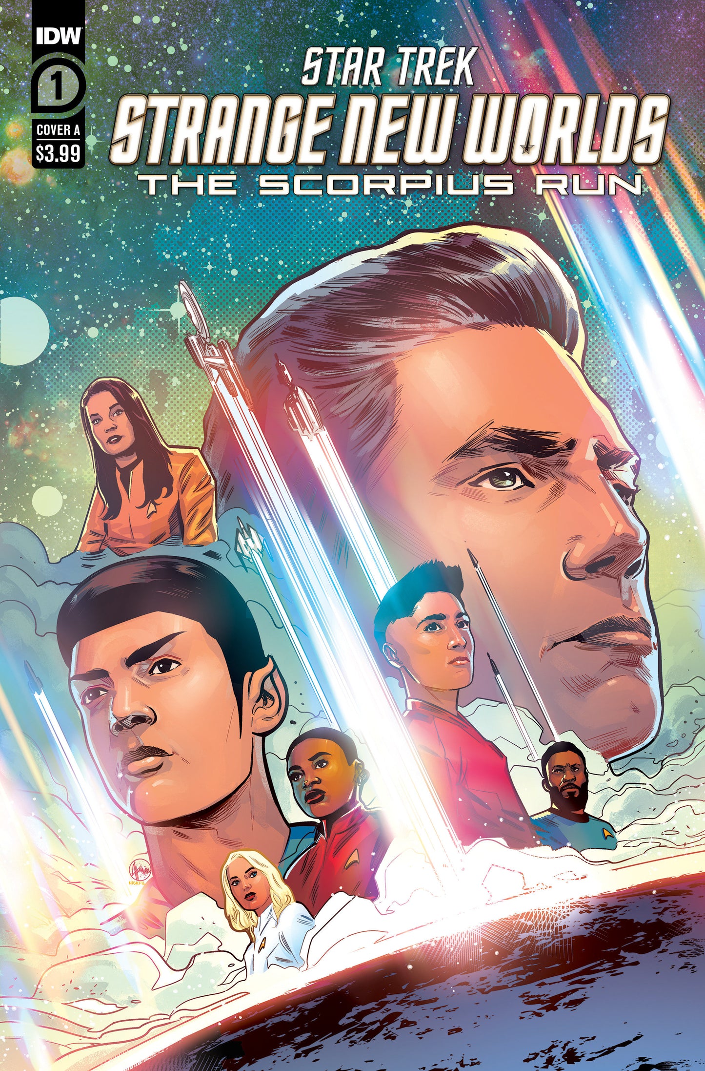 Star Trek Strange New Worlds The Scorpius Run #1 Cover A (Hernandez)