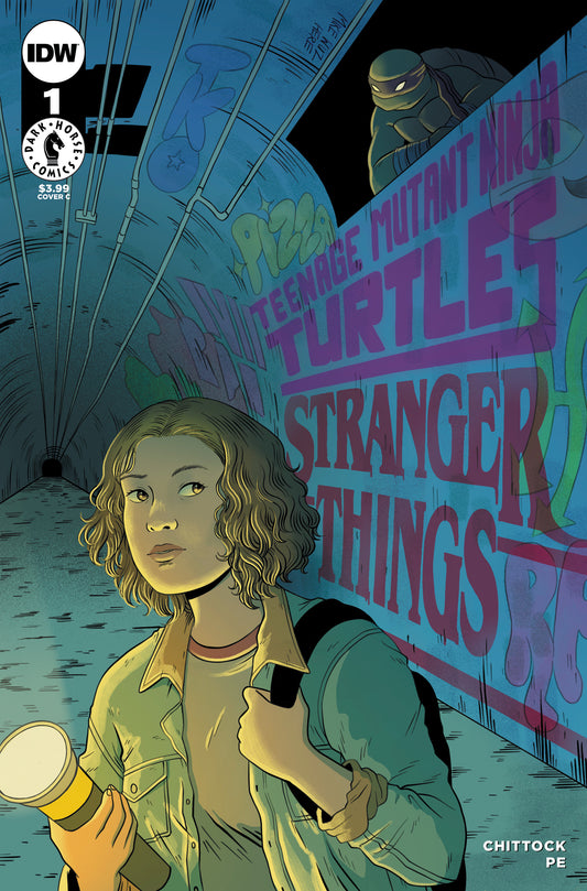 Teenage Mutant Ninja Turtles X Stranger Things #1 Variant C (Woodall)