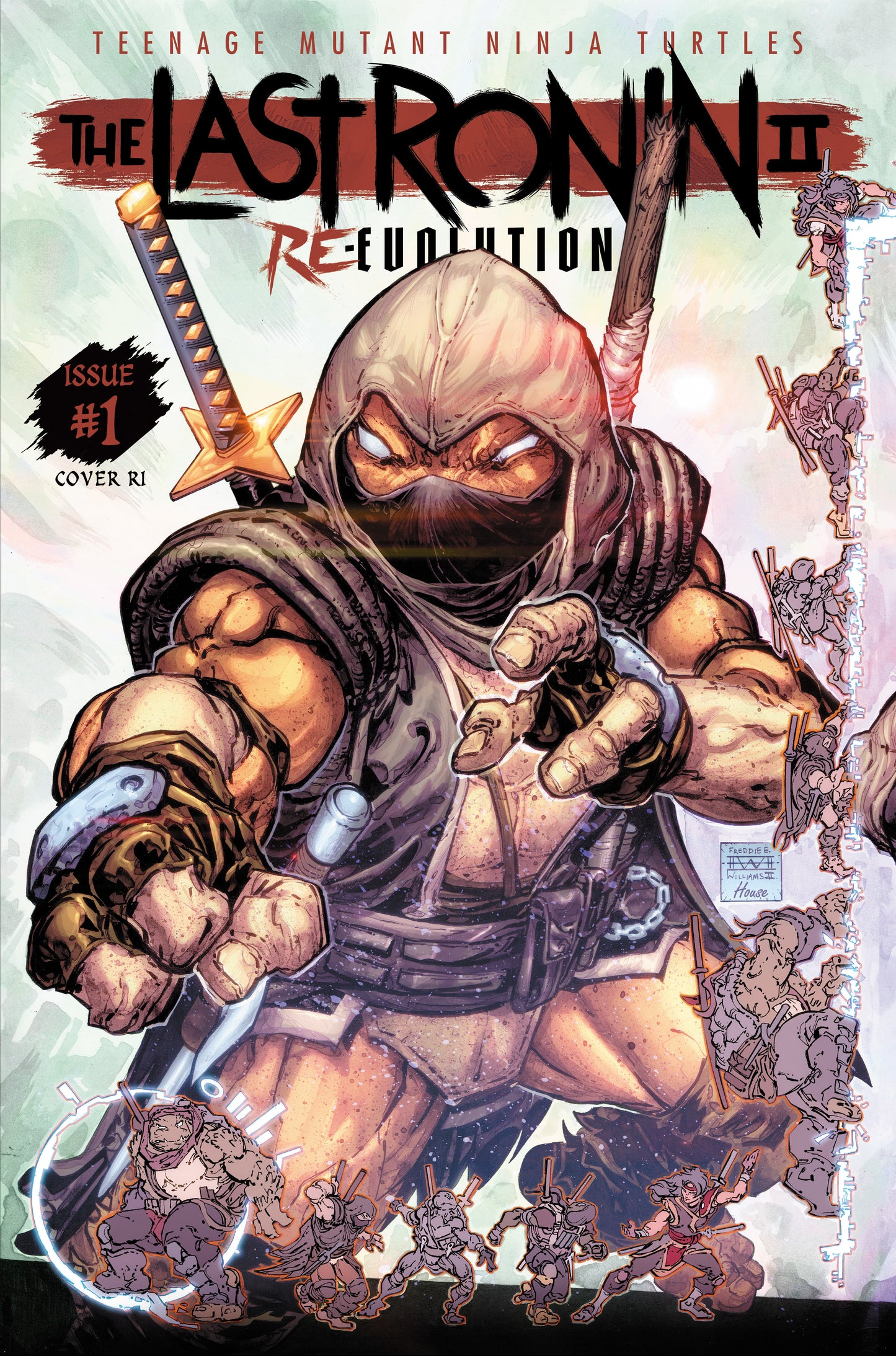 Teenage Mutant Ninja Turtles: The Last Ronin II--Re-Evolution #1 Variant Ri (25)  (Williams II)