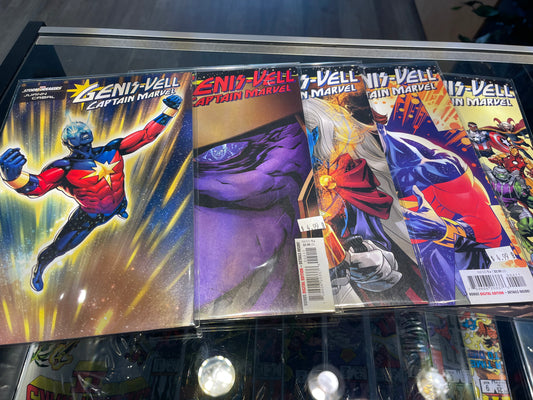 Genis-Vell Captain Marvel 1-5 Complete Series