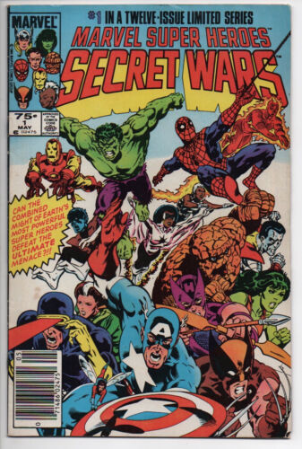 Marvel Super Heroes Secret Wars #1 Newsstand Edition (CGC Grade 9.4)