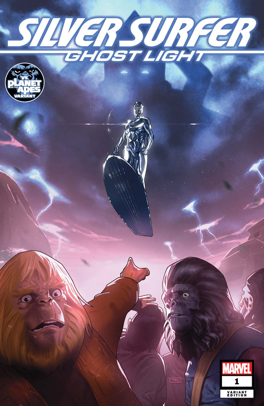 Silver Surfer Ghost Light #1 Clarke Variant Cover