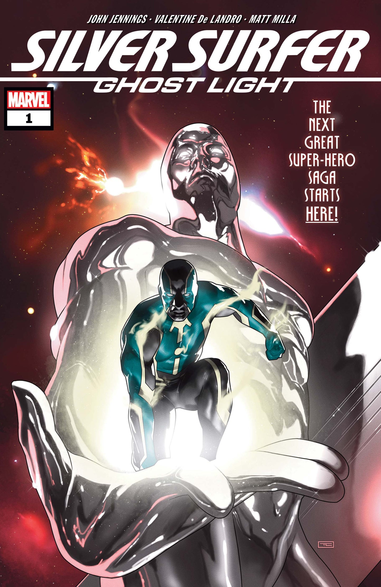 Silver Surfer Ghost Light #1 Default Variant